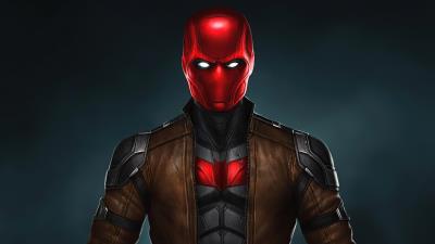 red hood suit we wallpaper
