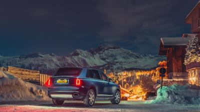 rolls royce cullinan in nature 4k 17 wallpaper