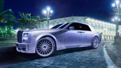rolls royce ghost 4k ft wallpaper
