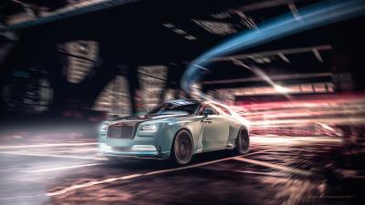 rolls royce wraith 2018 qp wallpaper