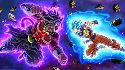 saiyan oc vs dark broly y3 wallpaper