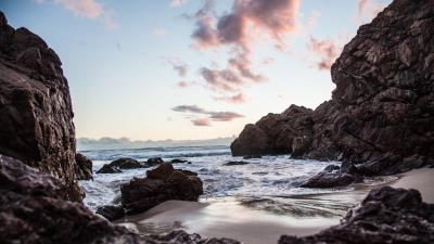 sea rocks 4k 35 wallpaper