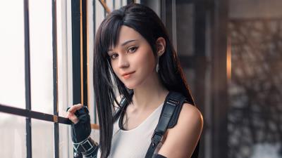 shirogane sama tifa lockhart cosplay 4k 2w wallpaper