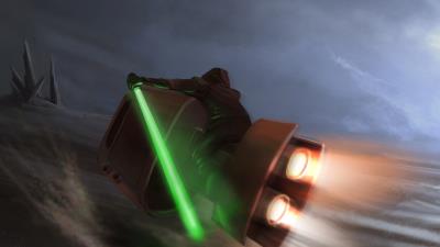 star wars speeder bike image wallpaper