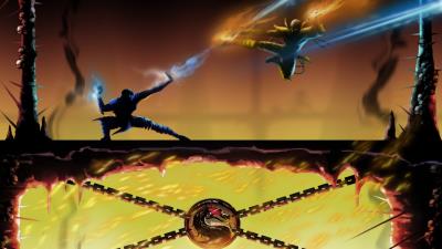 sub zero vs scorpion k3 wallpaper