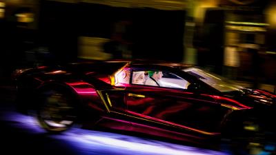 suicide squad purple lamborghini to wallpaper