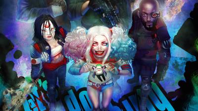 suicide squadart4k 6x wallpaper