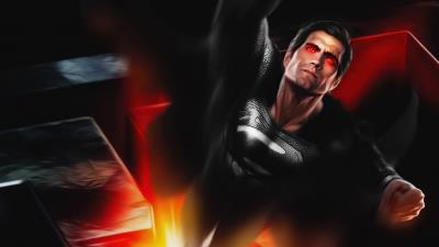 superman black suit 4k yc wallpaper