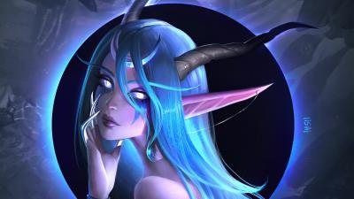 Ysera elf women fantasy 4k wallpaper