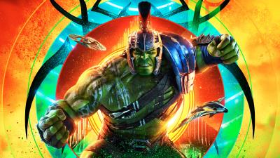 Hulk Thor Ragnarok 12k wallpaper