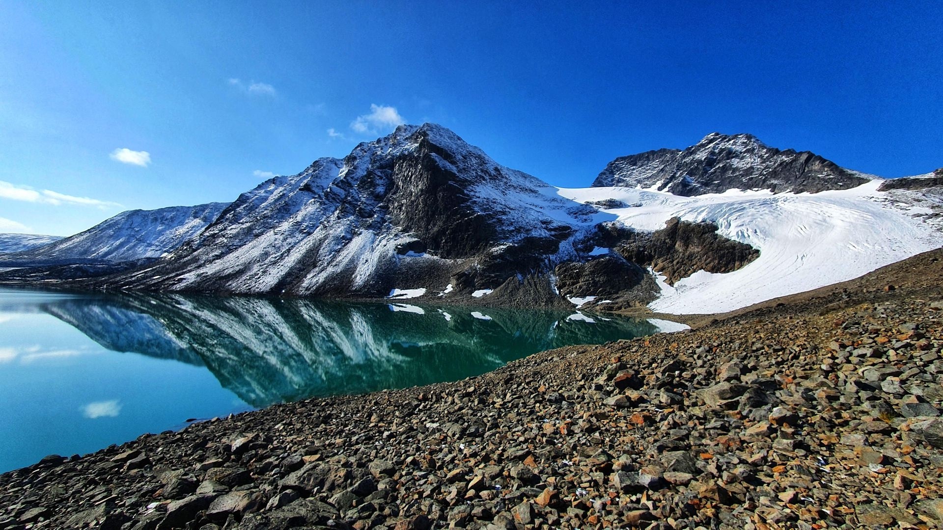 Tarfala Valley Northern Sweden Wallpaper