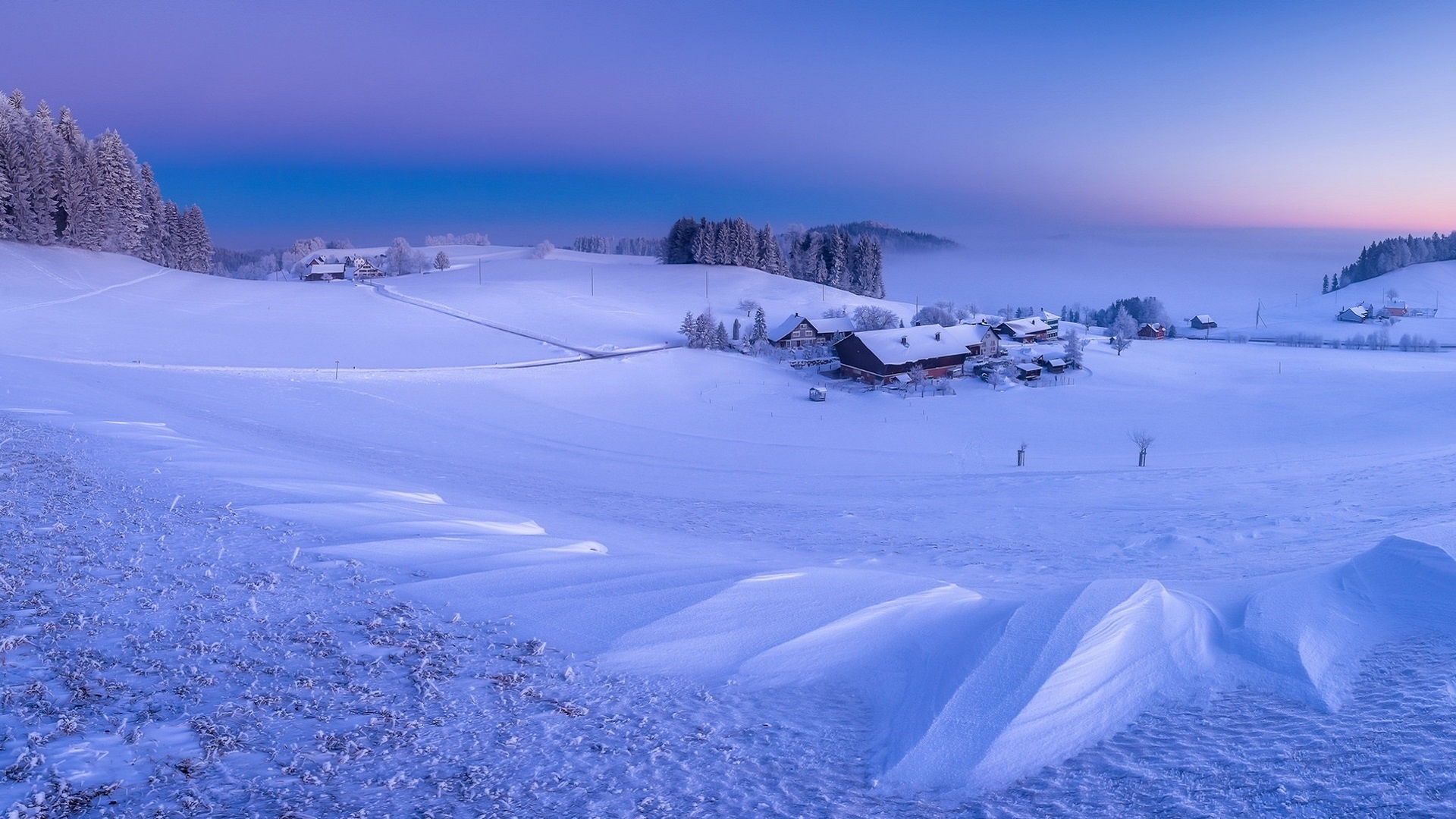Winter Landscape Wallpaper