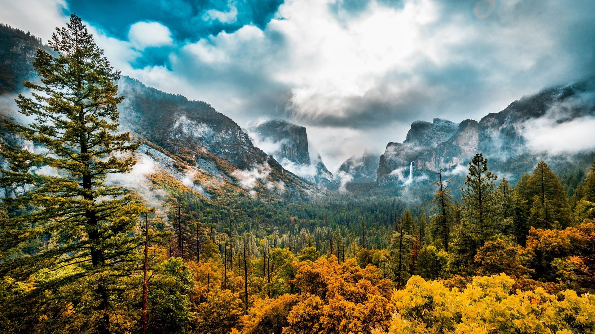 Yosemite Valley California HD Wallpaper
