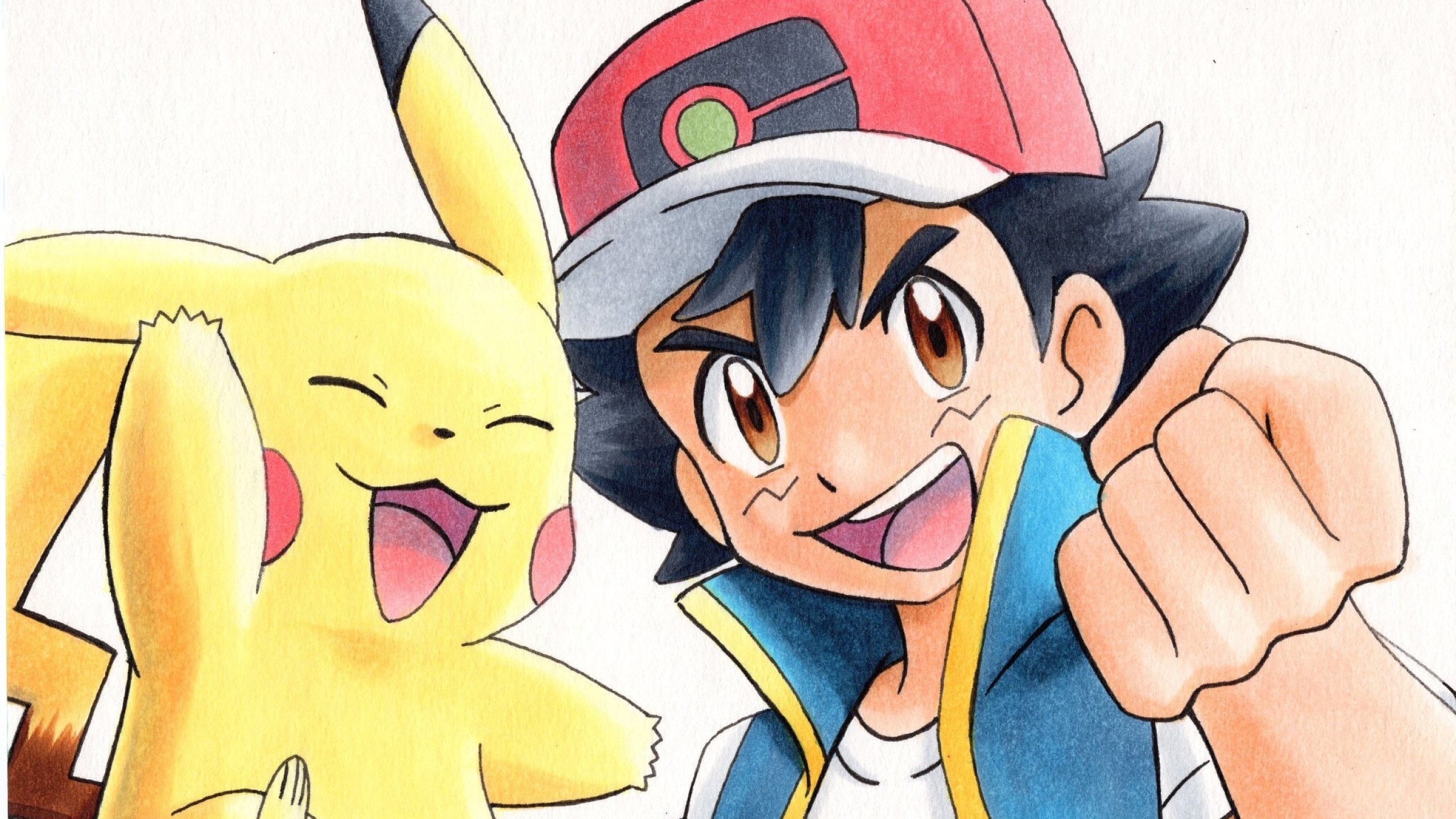 Ash Ketchum Pikachu Pokemon Wallpaper