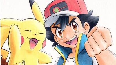 Ash Ketchum Pikachu Pokemon wallpaper
