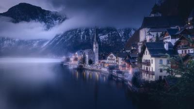 Austria City Hallstatt wallpaper