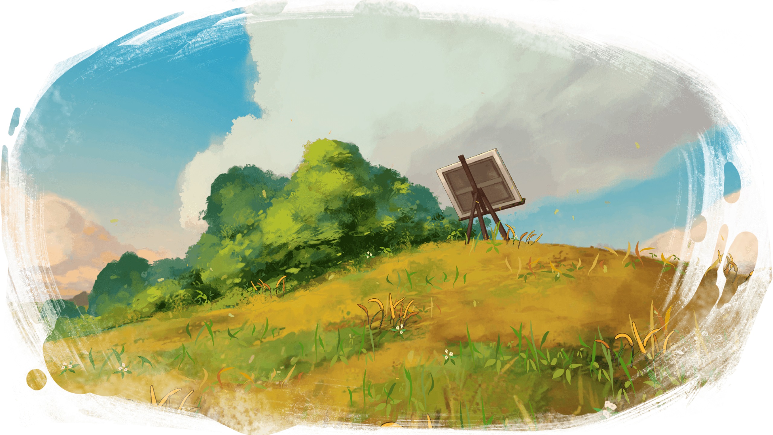 Behind The Frame 2k Wallpaper