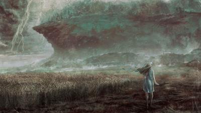 Dalila and Mount Morniar 2k wallpaper