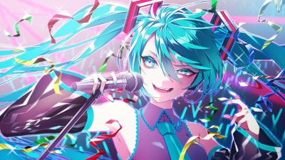 Hatsune Miku Vocaloid 2k wallpaper