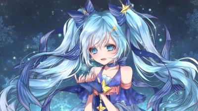 Hatsune Miku Vocaloid wallpaper