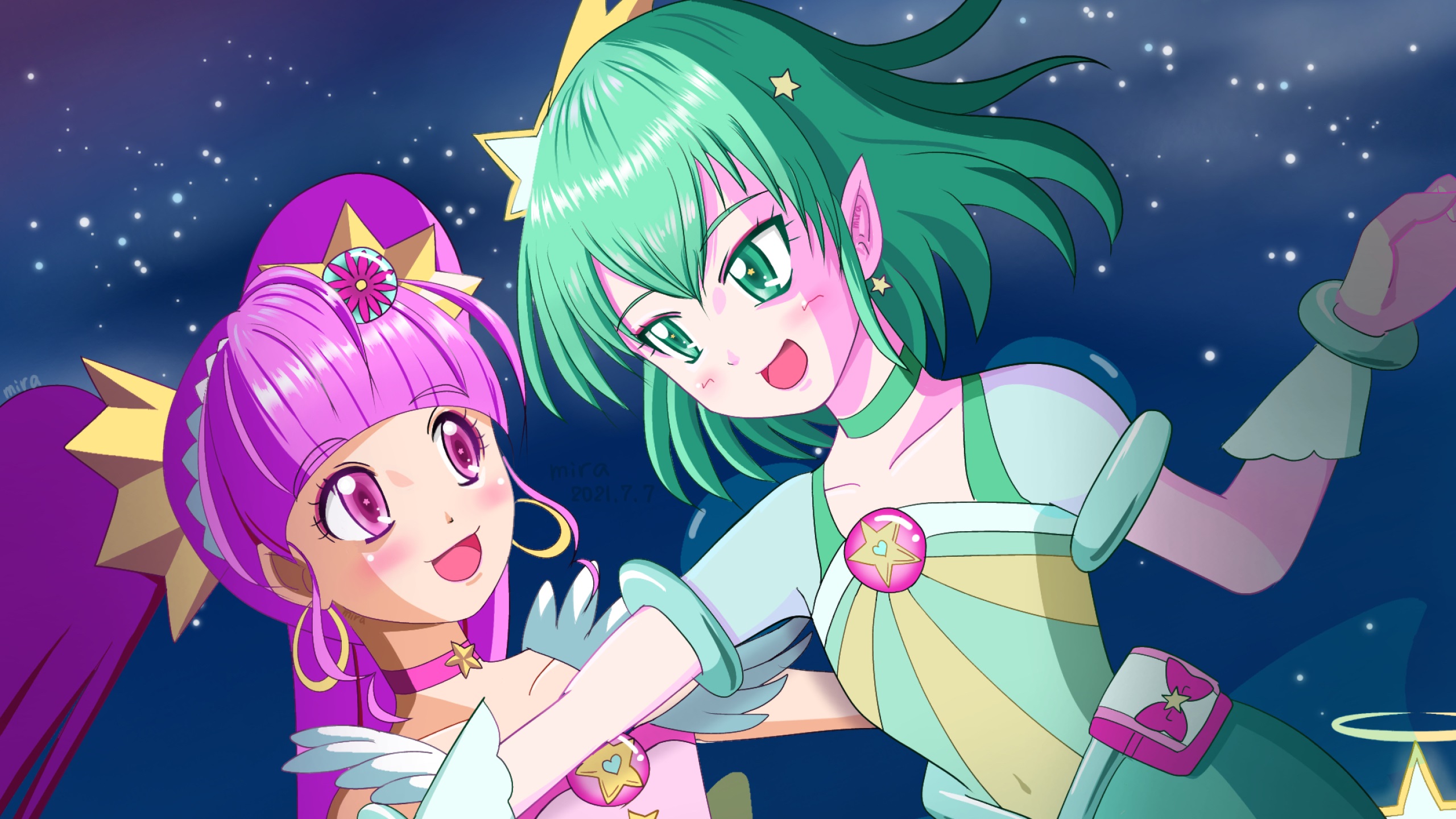 Star Twinkle Precure 2k Wallpaper