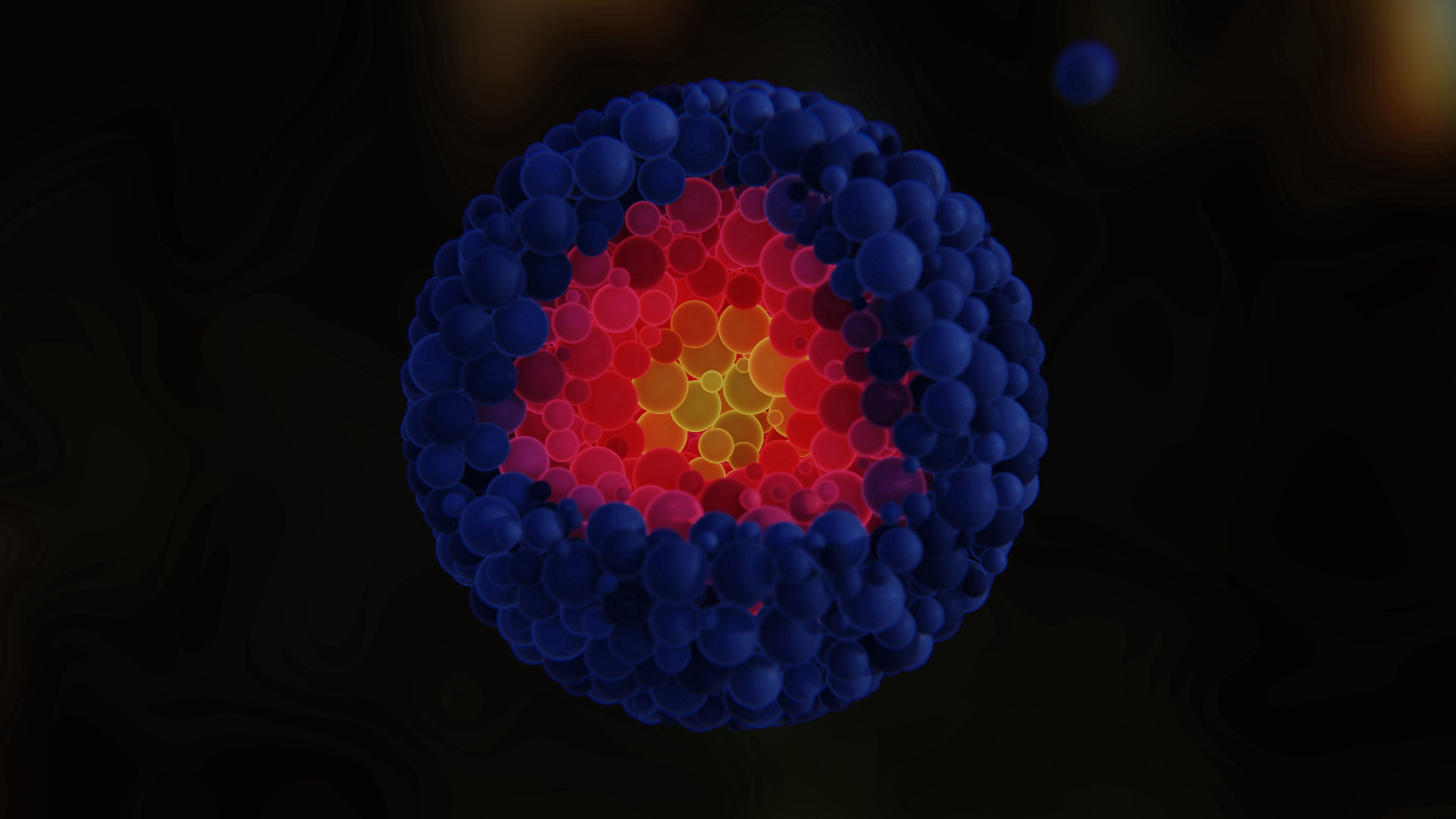 Balls shapes structure Wallpaper