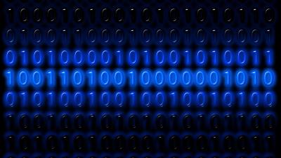 Binary code numbers programming wallpaper
