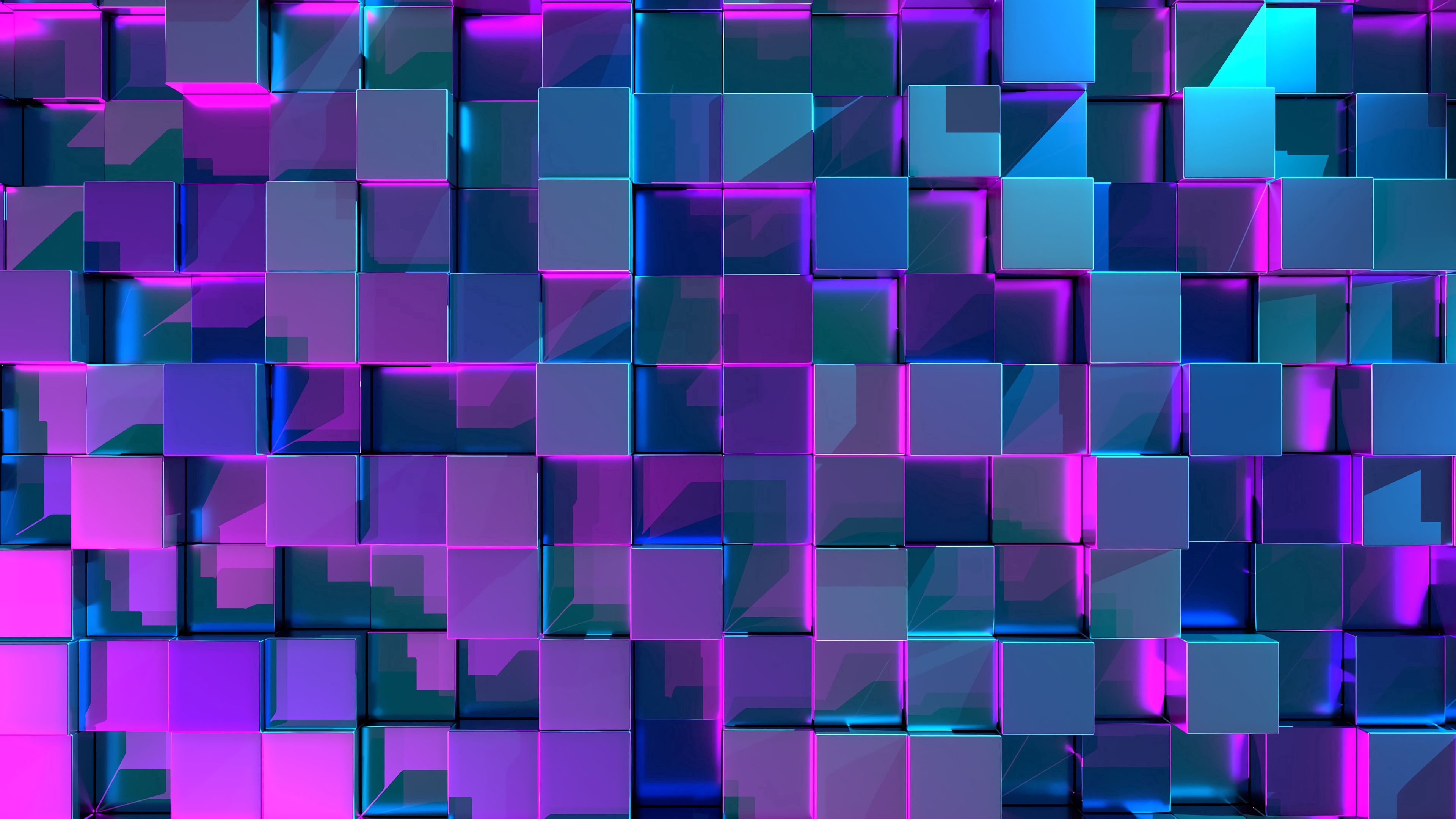 Cubes structure 3d Wallpaper