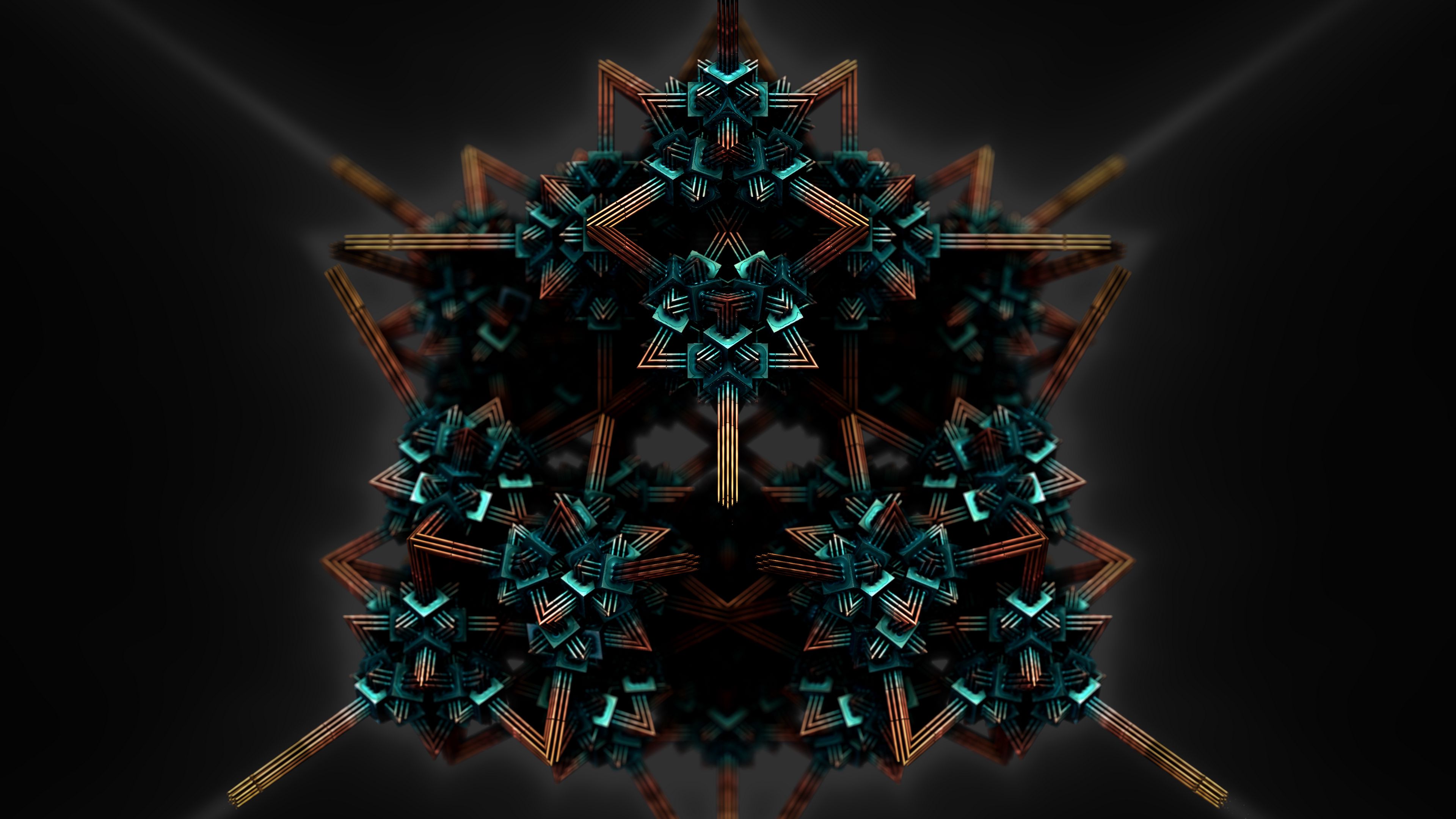 Figure structure tangled Wallpaper