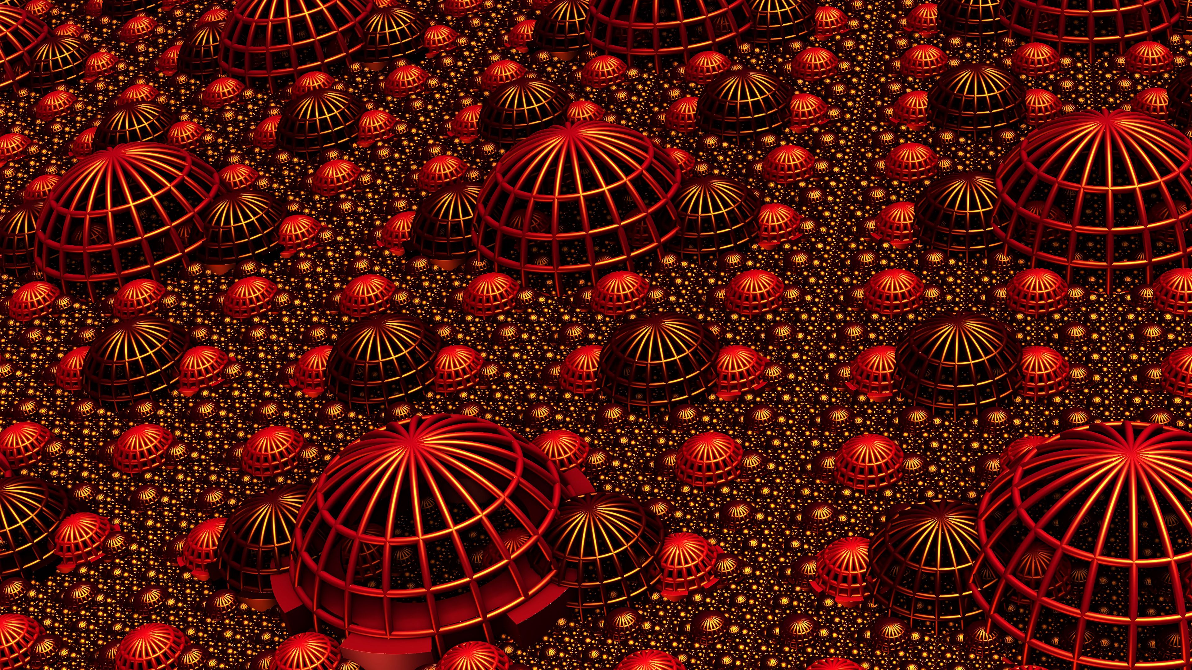 Fractal relief volume Wallpaper