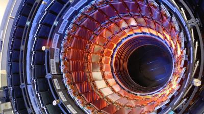 Hadron collider accelerator particl wallpaper