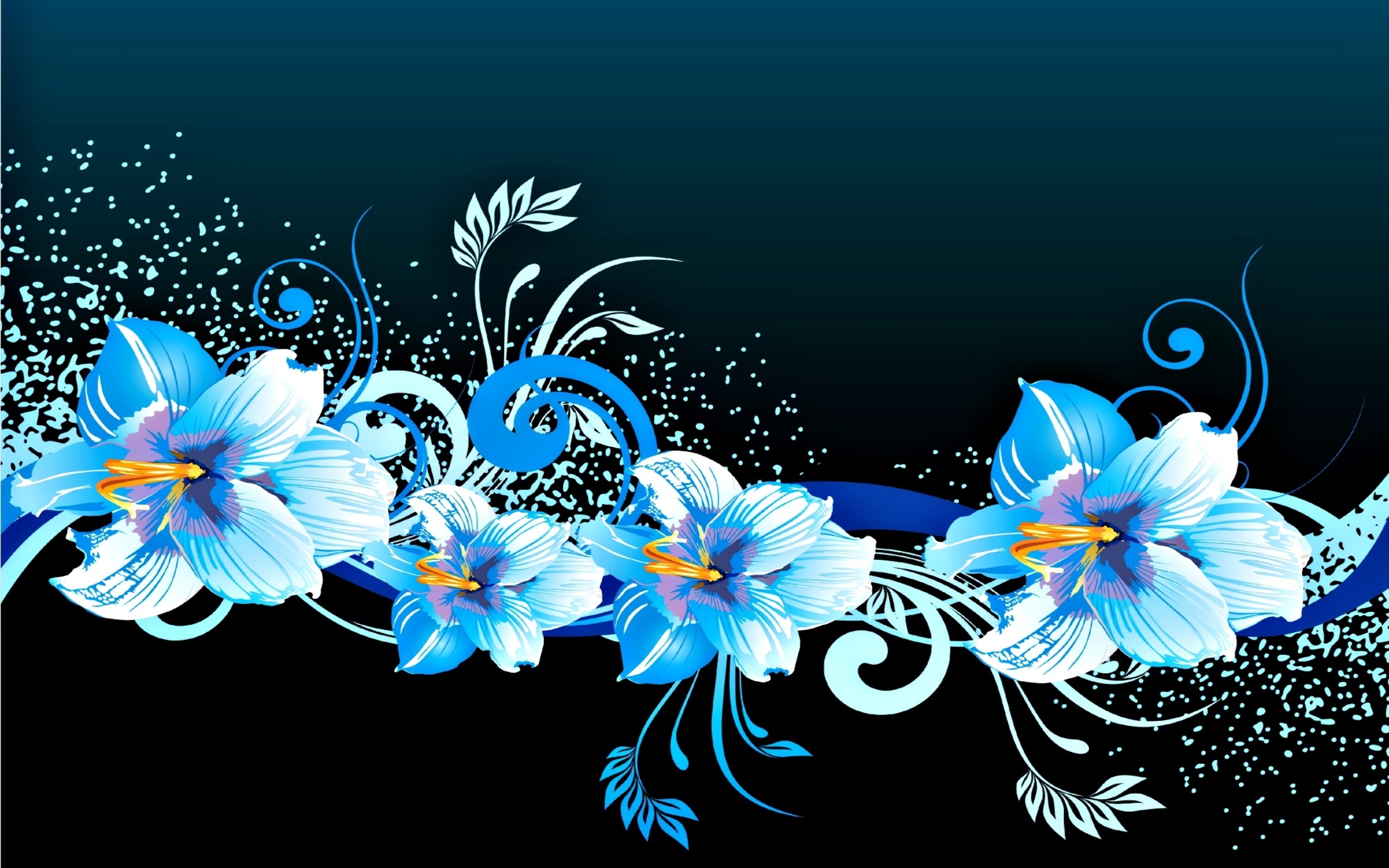 Flowers Abstract Wallpaper 2k Wallpaper