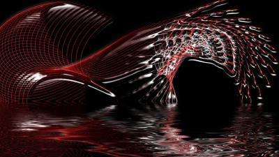 Abstract red wallpaper hd 2k wallpaper