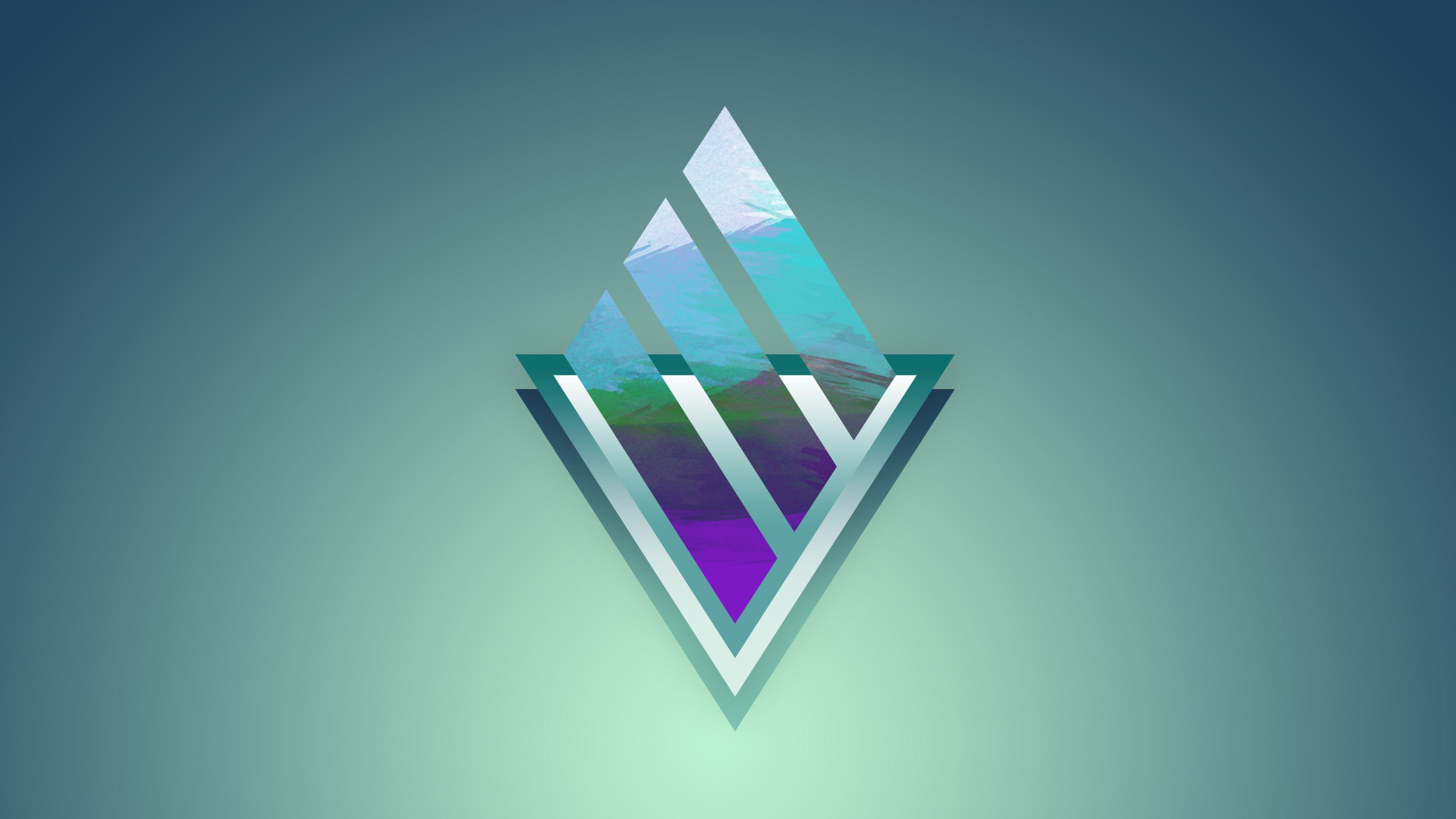 Abstract Gradiant Digital Art 4K Wallpaper