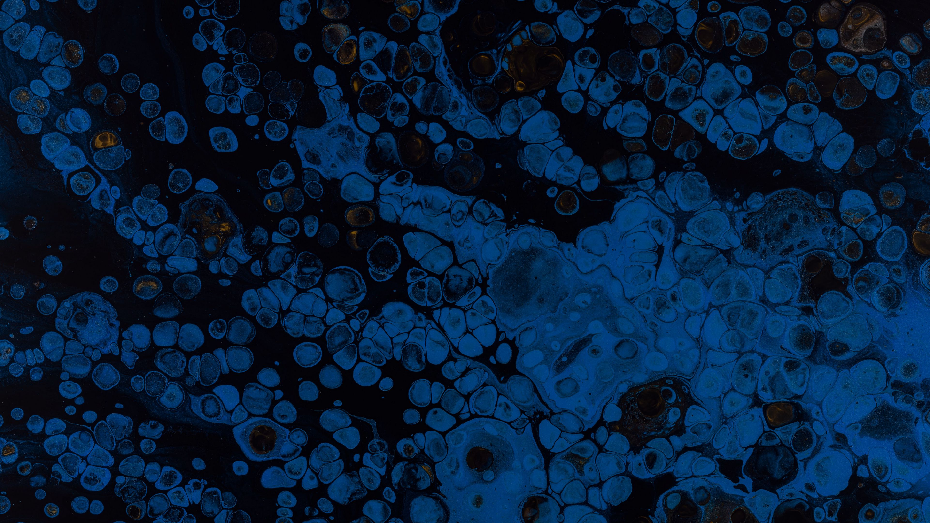 Abstraction blue liquid Wallpaper