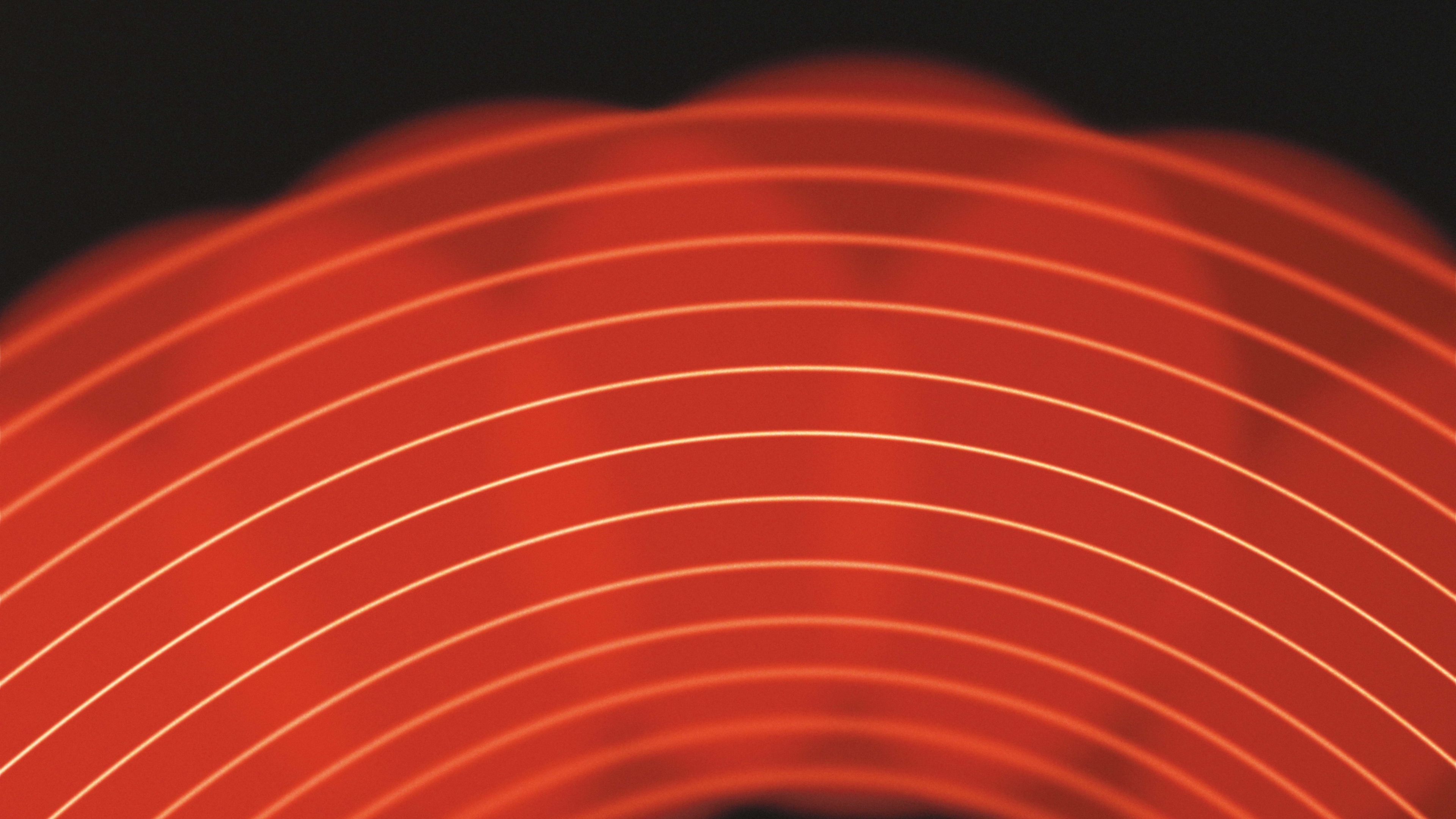 Abstraction lights black background line Wallpaper