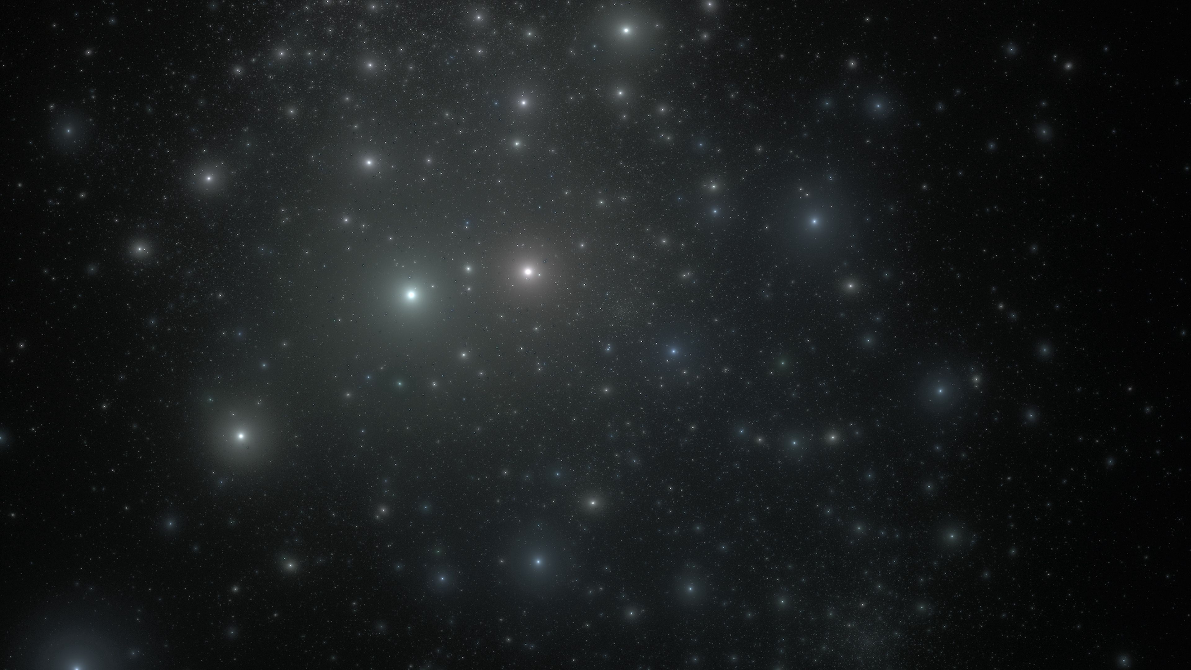 Abstraction nebula glare Wallpaper