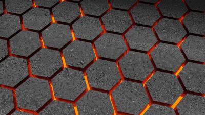 Hexagon Pattern Texture wallpaper