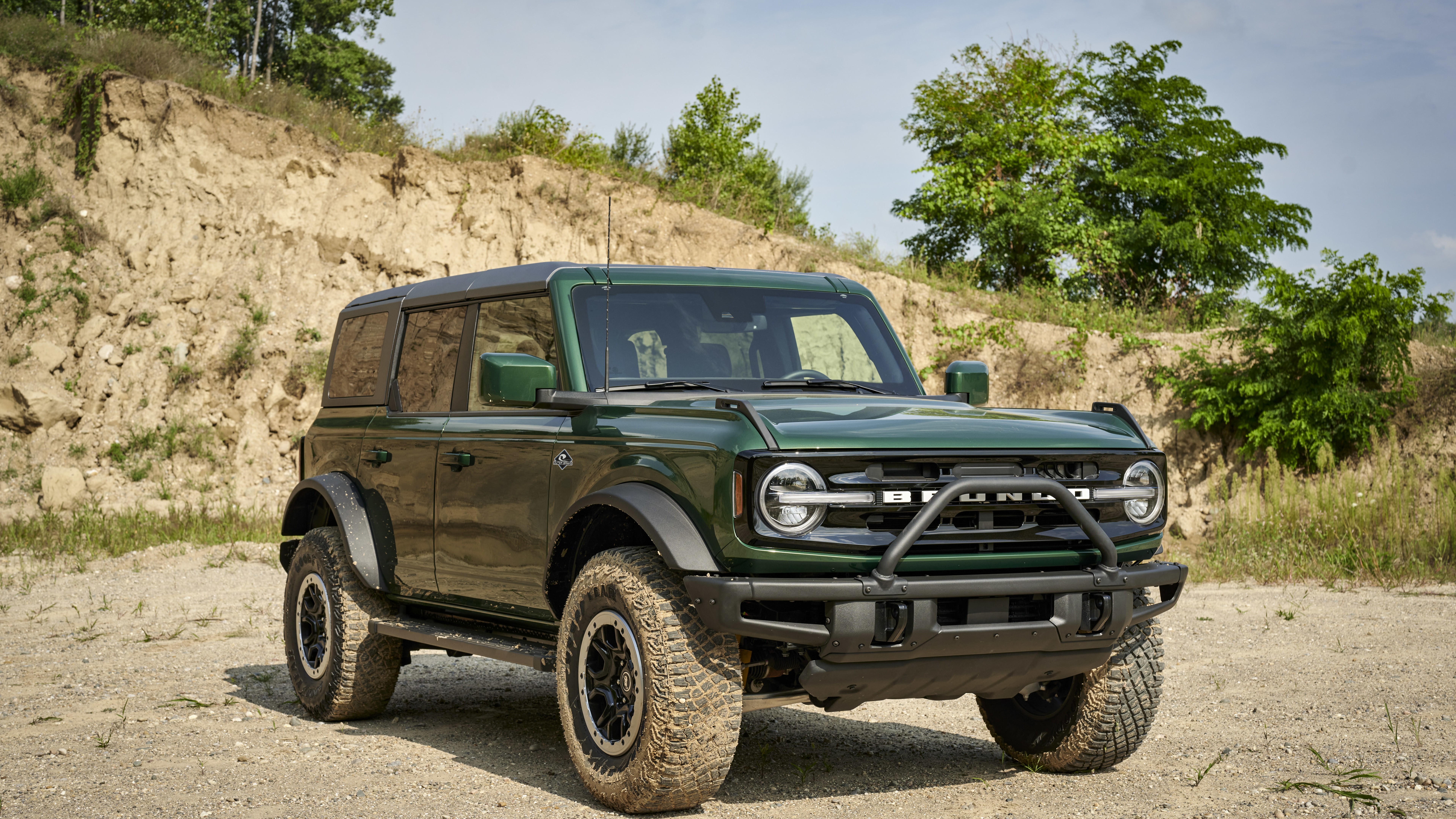 2021 Ford Bronco 4 Door Outer Banks 8k Wallpaper