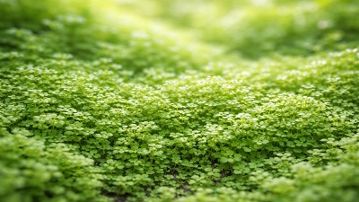 Baby Tears plant (Soleirolia soleirolii) with dense green foliage growing in a pot