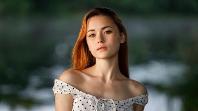 Beauty Model Redhead Women wallpaper