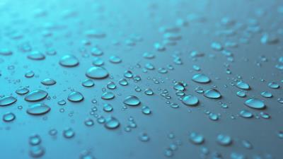 Blue Water Drops wallpaper