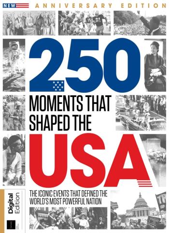 250 Moments That Shaped The USA - 1st Edition - March 2026 cover