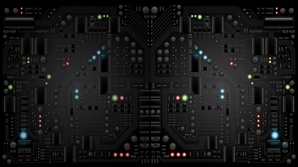 Circuit Processor Chip 3d Wallpaper