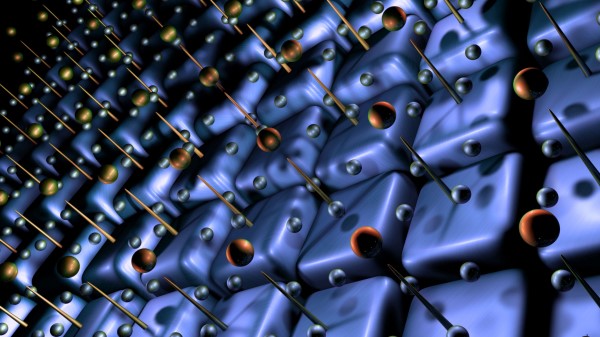 Cubes Spheres Spikes Wallpaper