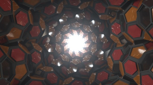 Fractal 3D Structure wallpaper