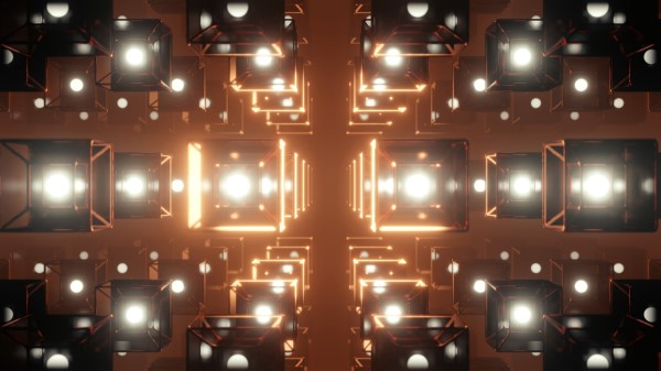 Squares Glow Backlight wallpaper