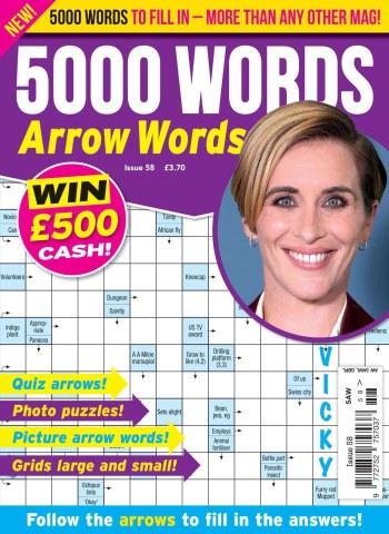5000 Words Arrow words - March 2026 cover