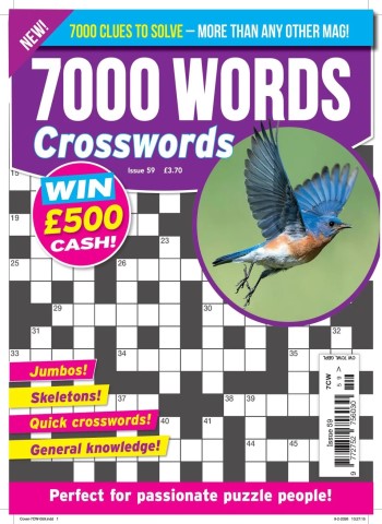 7000 Words Crosswords - April 2026 cover