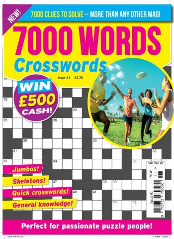 7000 Words Crosswords - June 2026 cover